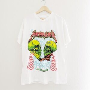 NEW Metallica Live in 92” Oversized Graphic Tee